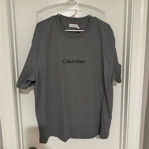 Calvin Klein Men's Charcoal Tee